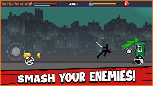 Anger of Stickman : Stick Fight - Zombie Games screenshot