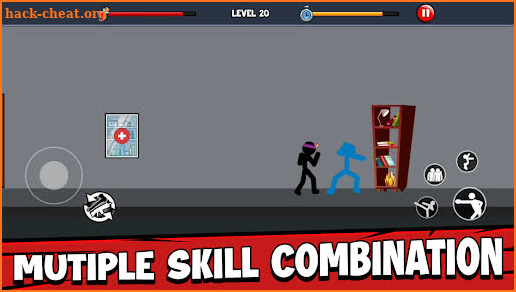 Anger of Stickman : Stick Fight - Zombie Games screenshot