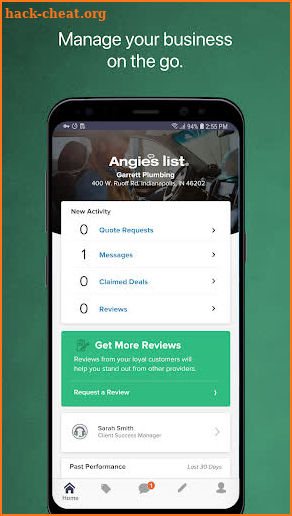 Angie’s List Pro screenshot
