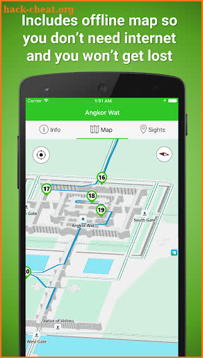 Angkor Wat SmartGuide - Audio Guide & Offline Maps screenshot