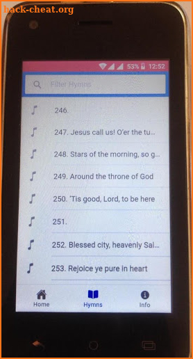 Anglican CPCA Shona Hymn Book screenshot