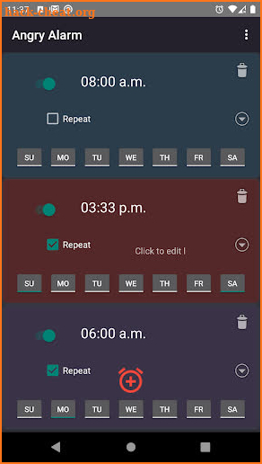 Angry Alarm Clock screenshot