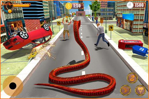 Angry Anaconda Snake Rampage: City Attack screenshot