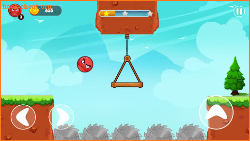 Angry Ball Adventure screenshot
