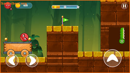 Angry Ball Adventure screenshot