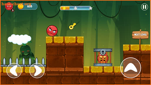 Angry Ball Adventure screenshot