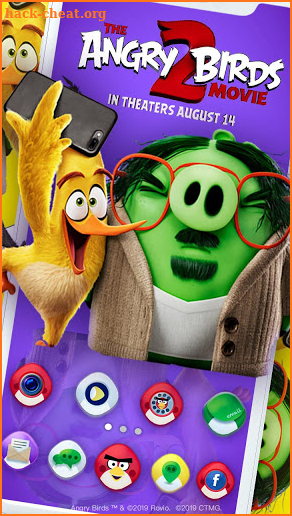 Angry Birds 2 Chuck Themes & Live Wallpapers screenshot