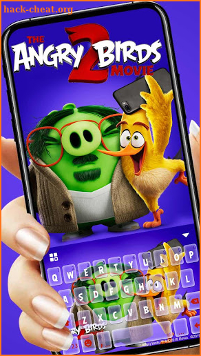 Angry Birds 2 Keyboard Theme screenshot