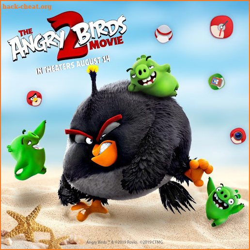 Angry Birds Bad Pigs Themes & Live Wallpapers screenshot