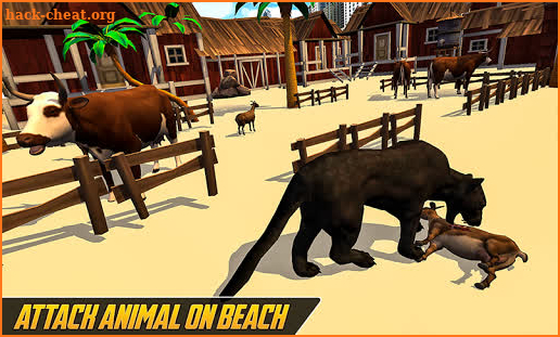 Angry Black Wild Panther Simulator 2019 screenshot