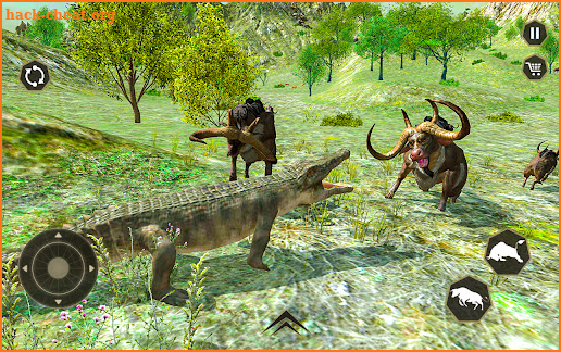 Angry Bull Attack Cow Games 3D screenshot