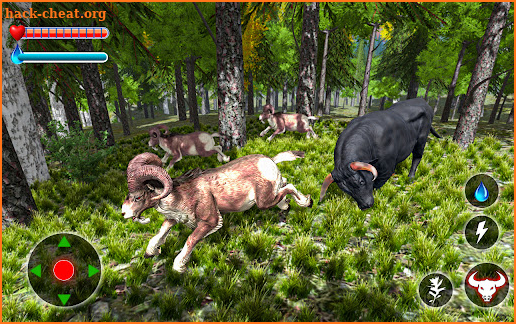 Angry Bull Attack Predator 3D screenshot