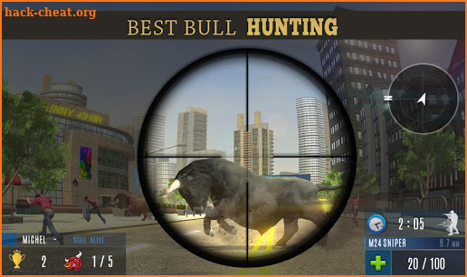 Angry Bull Attack Shooting screenshot