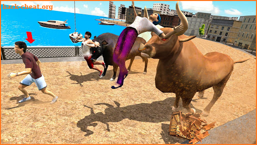 Angry Bull Attack Wild Hunt Simulator screenshot