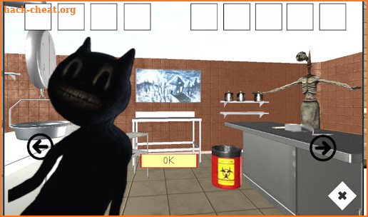 Angry Cartoon Cat Night Light Head 3 Versus screenshot