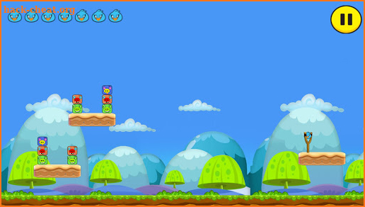 Angry Chicken Super Knock Down Super hungry birds screenshot