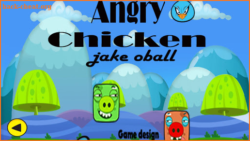 Angry Chicken Super Knock Down Super hungry birds screenshot