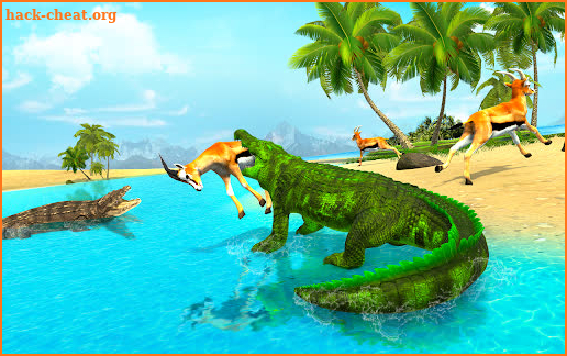 Angry Crocodile Animal Attack games 2021 screenshot