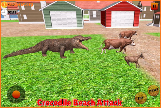 Angry Crocodile Beach Attack Simulator screenshot