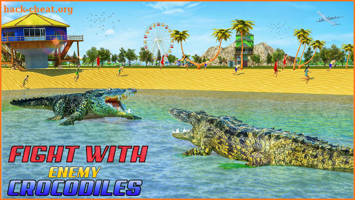 Angry Crocodile Game: New Wild Hunting Games screenshot
