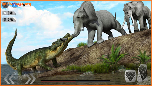 Angry Crocodile Simulator - Real Animal Attack screenshot