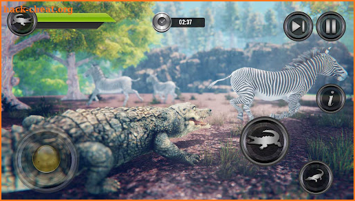 Angry Crocodile Wild Attack 3D screenshot