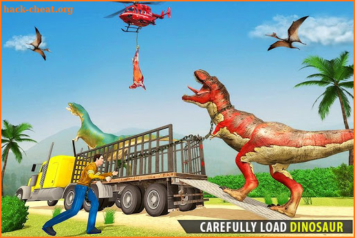 Angry Dino Transport Truck: Zoo Animal Transport screenshot