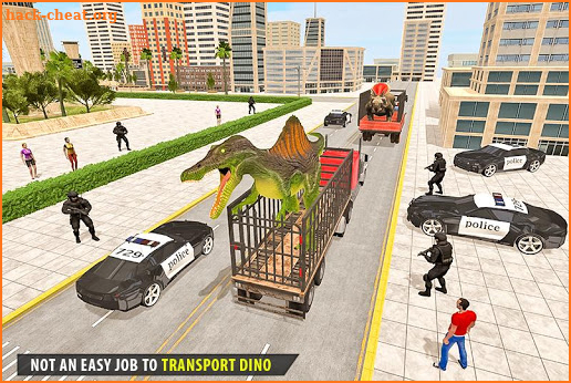 Angry Dino Transport Truck: Zoo Animal Transport screenshot