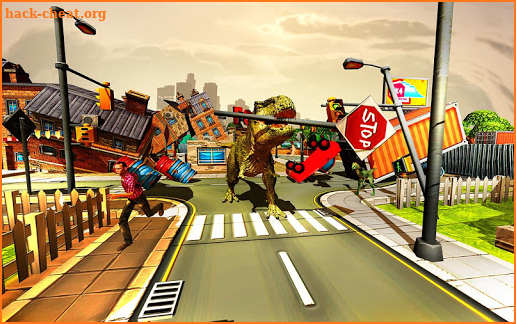 Angry Dinosaur City Rampage screenshot