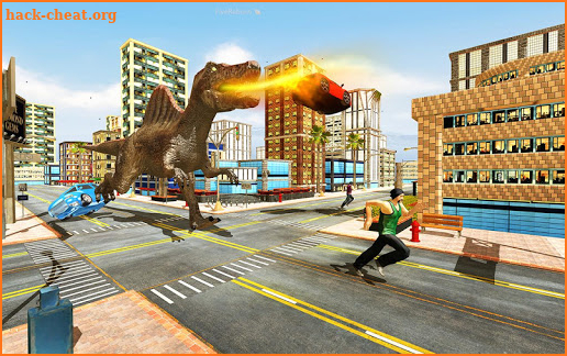 Angry Dinosaur City Rampage screenshot