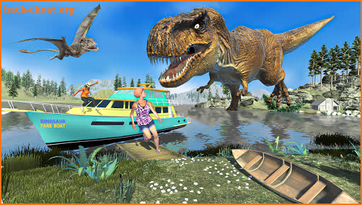 Angry Dinosaur Scary Attack: Dinosaur Ramapage 3D screenshot