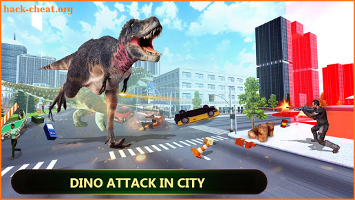 Angry Dinosaur Simulator Games: City Attack 3D screenshot