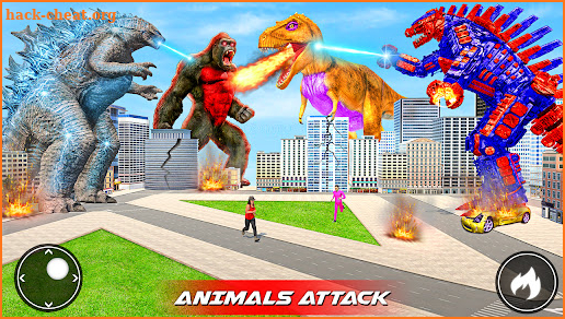 Angry Godzilla City Rampage screenshot