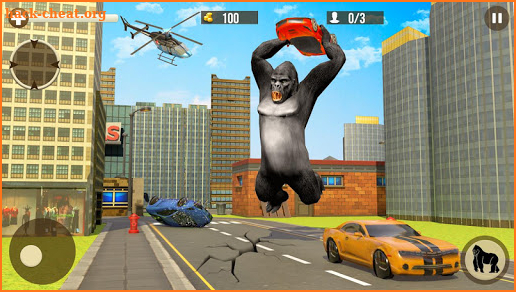 Angry Gorilla Rampage Attack screenshot