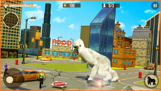 Angry Gorilla Rampage Attack screenshot