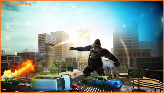 Angry King Kong Rampage: Gorilla Simulator Games screenshot