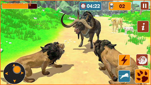 Angry Lion - Hunting Simulator screenshot