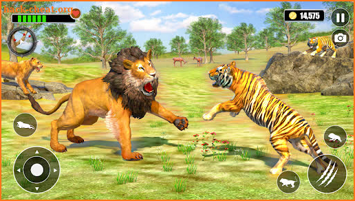 Angry Lion Simulator Lion Game screenshot