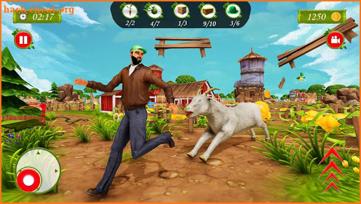 Angry Mad Goat Destruction: Wild Animal Sim screenshot