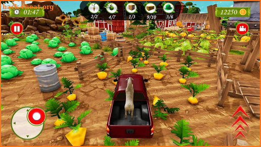 Angry Mad Goat Destruction: Wild Animal Sim screenshot