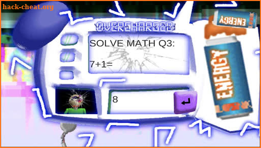 Angry Math Teacher Terror Loves Energy Drink Mod screenshot