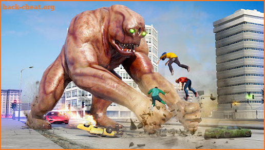 Angry Monster City Attack screenshot