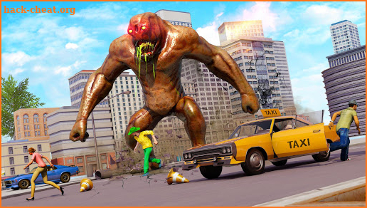 Angry Monster City Attack screenshot