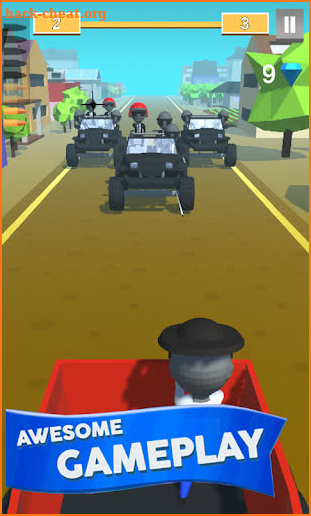 Angry Road Racing Fights Games screenshot