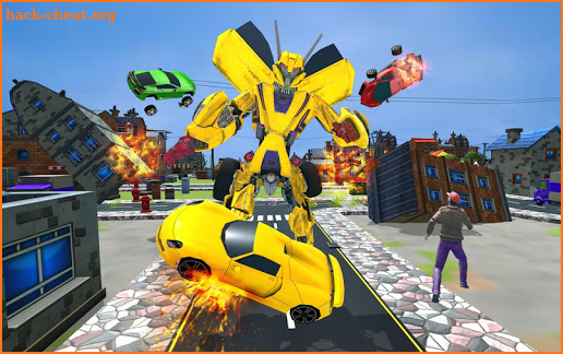 Angry Robot City Rampage screenshot