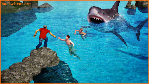 Angry Shark Attack Games screenshot
