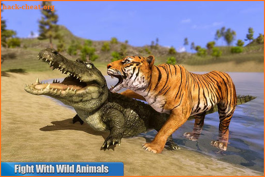 Angry Tiger Family Sim City Attack screenshot