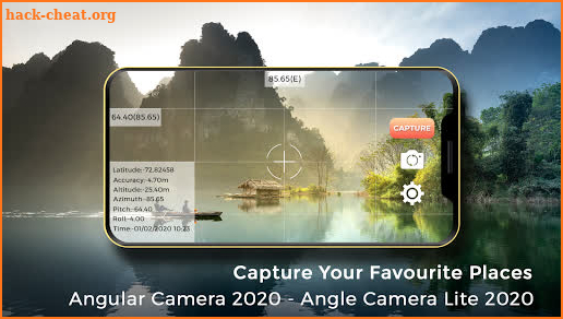 Angular Camera - Camera Location & Date Time screenshot