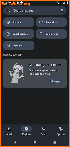 Ani Manga Town screenshot