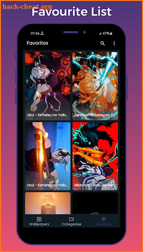 Anifort Wall - Anime Wallpaper screenshot